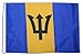 Produktbild Fahne Flagge Barbados 30 x45 cm