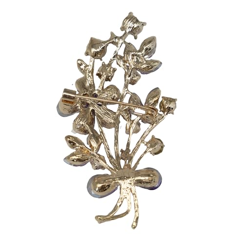Image of Pretty Elegant Brooch Pin for Women,Flower Brooch Pin Broches for Women's Clothes