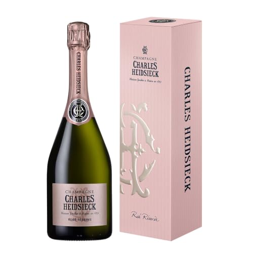 Charles Heidsieck Champagner Brut Rosé Réserve in Geschenkverpackung