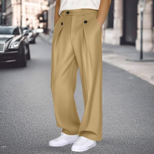Pantalon habillé décontracté de bureau et sorties à coupe ample confortable