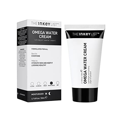 The INKEY List Omega Water Cream 50ml, Lightweight Oil-Free Moisturiser Cover