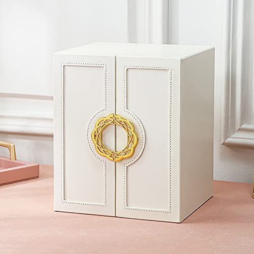 AOSIFIEL Cute Jewelry Box for Women teen Girls Jewelry Organizer Large Jewelry Organizers and Storage Faux Leather Jewelry Storage Jewlery Box Jewellery Box Joyeros Organizador De Mujer by AOSIFIEL - Image 2