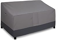 Vista 11 de Easy-Going Funda impermeable para sofá de exterior, funda resistente para sofá de patio de 3 plazas, resistente al viento, funda para muebles