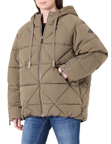 Replay W7805a Veste matelassée Femme - Manteau mi-saison noir