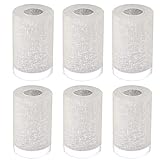 Pantalla de lámpara de cristal esmerilado, color blanco