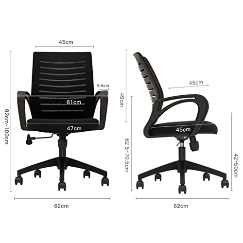Chaise de bureau de direction respirante avec assise réglable