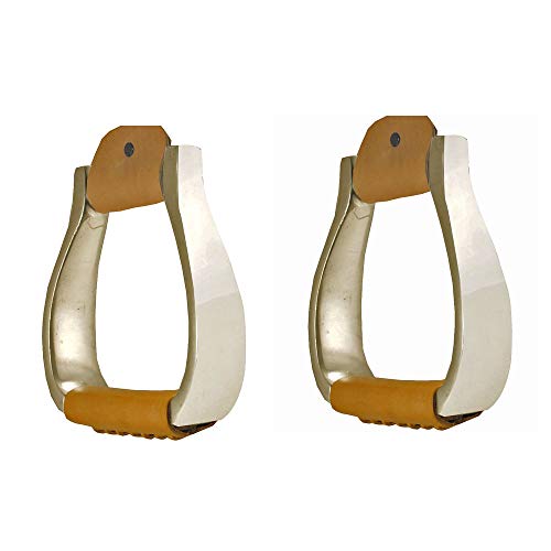Étriers western Oxbow modifiés confortables pour longues randonnées équestres