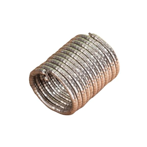Total Fashion Oxidised Spiral Bangle Bracelet Kada fo Girls & Women (B07BHGX49S) Amazon Price History, Amazon Price Tracker