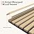 Upick MDF Acoustic Wall Panels Sound Absorbing, 4 Pack 48 x 24 inch Sound Proof Foam Wall Panels & Wood Slat Wall Panels for Interior Wall Decor, Oak