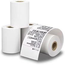 2 1/4” x 50ft (57mm) Thermal Paper Rolls – 50 Pack, BPA-Free Receipt Paper for POS, Credit Card Machines & Registers