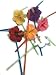 Hibiscus Flower Bendable Straws ( Pack of 72 )