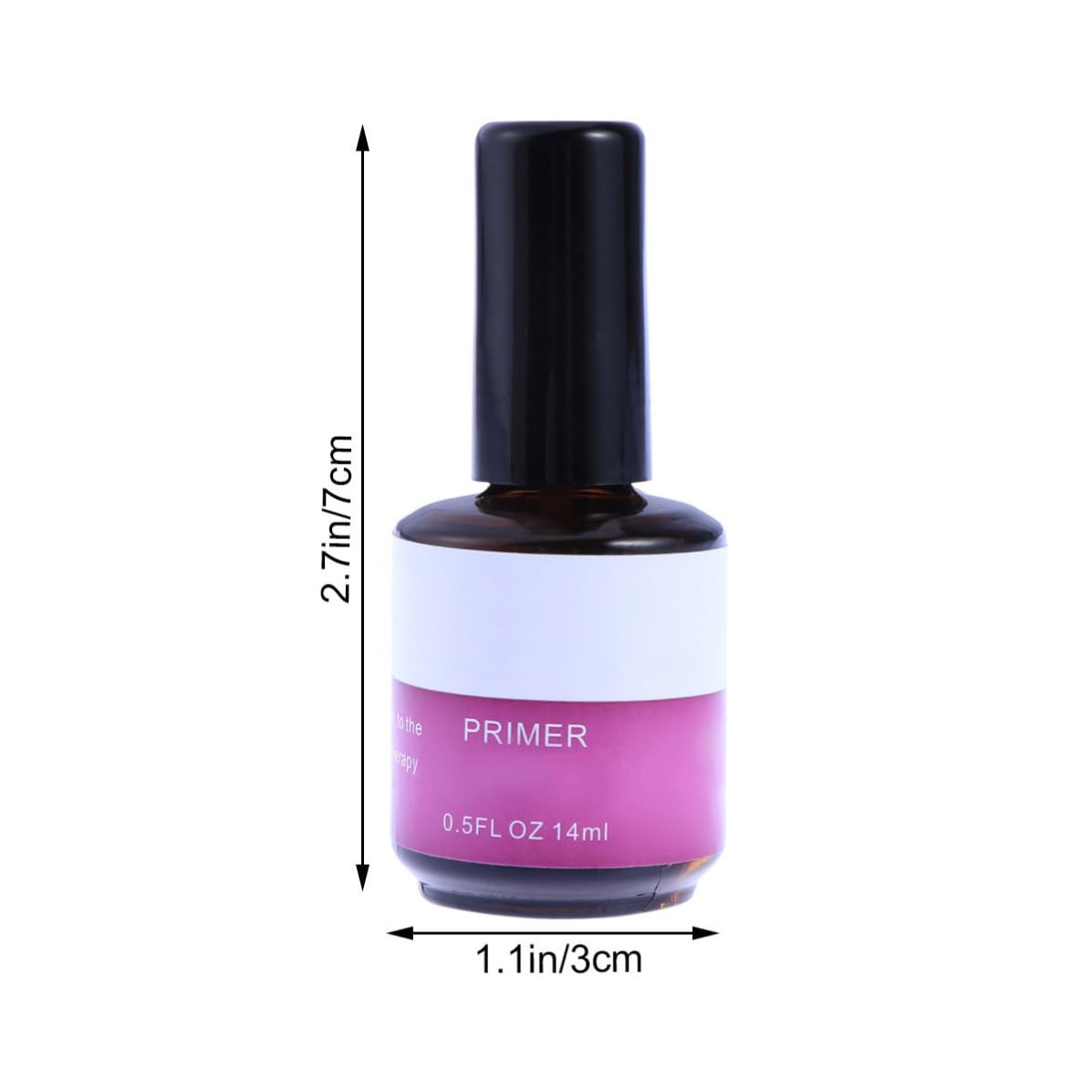 FAVOMOTO UV Nail Polish Primer Base Gel for Nail Art 14ml Long-lasting