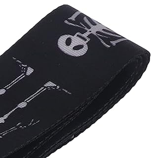 Sangle de Guitare Skull, Sangle de Basse Universelle en PU pour Mandoline Basse Banjo, Accessoire D’instruments de… - Les Beatles, Paul McCartney, John Lennon, RIngo Starr, George Harrison Sangle de Guitare Skull, Sangle de Basse Universelle en PU pour Mandoline Basse Banjo, Accessoire D'instruments de… – Image 4