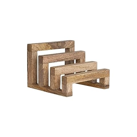 Creative Co-Op Mango Wood Cutting Board Stand Cover