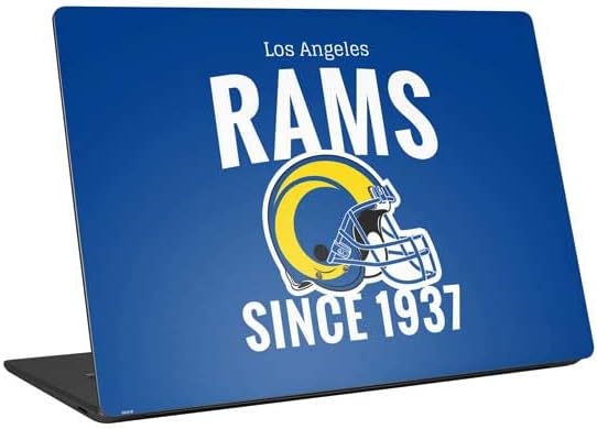 Skinit Laptop Decal Skin Compatible with Universal Laptop 17in (13.8 x 10in) - Officially Licensed NFL Los Angeles Rams Helmet Design