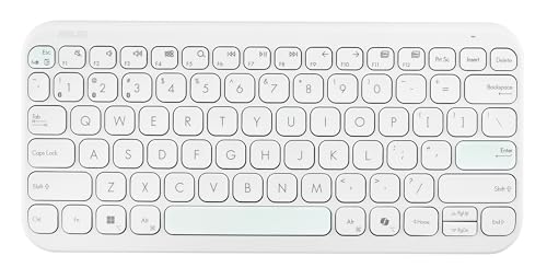 ASUS Marshmallow KW100 Clavier ultra-plat pour bureau nomade 90XB0880-BKB4H0