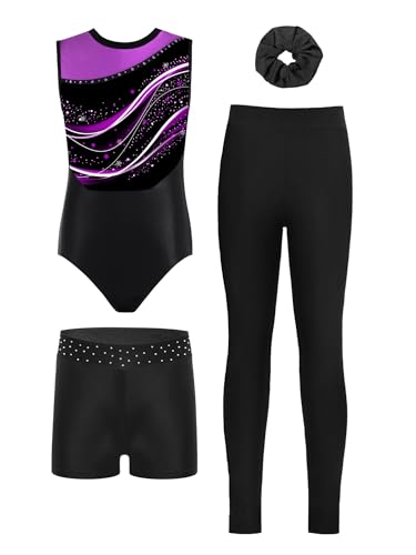 Leotard danse sans manches et short pour l'entraînement de gym en club