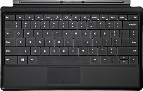 Black Type Cover for Microsoft Surface