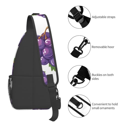 Mochila tipo sling ligera para trekking y ciclismo miniatura 5