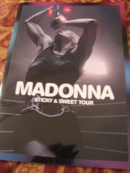 Paperback Madonna Sticky & Sweet Tour Program Book