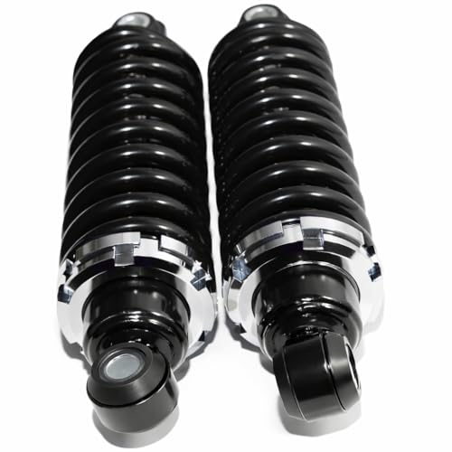 1 Pair Rear Street Rod Coil Over Shock w/300 Pound Black Coated Springs