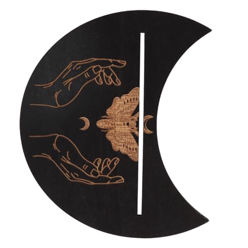 ieron Schwarzes Ouija-Brett-Set Aus Holz, Klassische Sprechbretter Mit Planchette, Metaphysisches Nachrichten-Spirit-Brett, Wicca-Geschenke Für Hexereibedarf