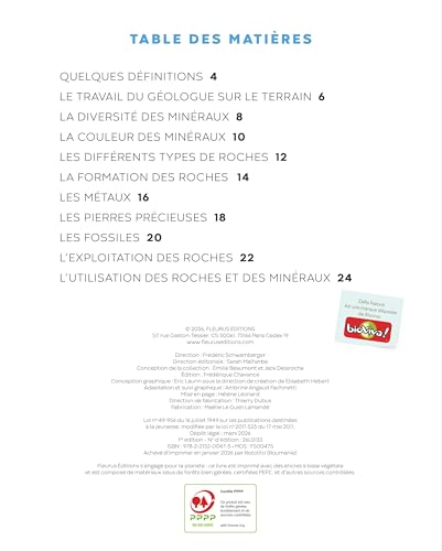 Pierres, minéraux et fossiles – vue 7