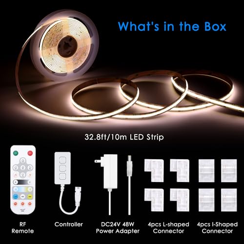 Cinta LED COB Smart 10m Blanco Regulable 24V miniatura 7