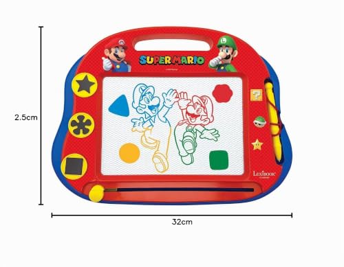 Lexibook, Super Mario, Tablica do rysowania, CRNI550