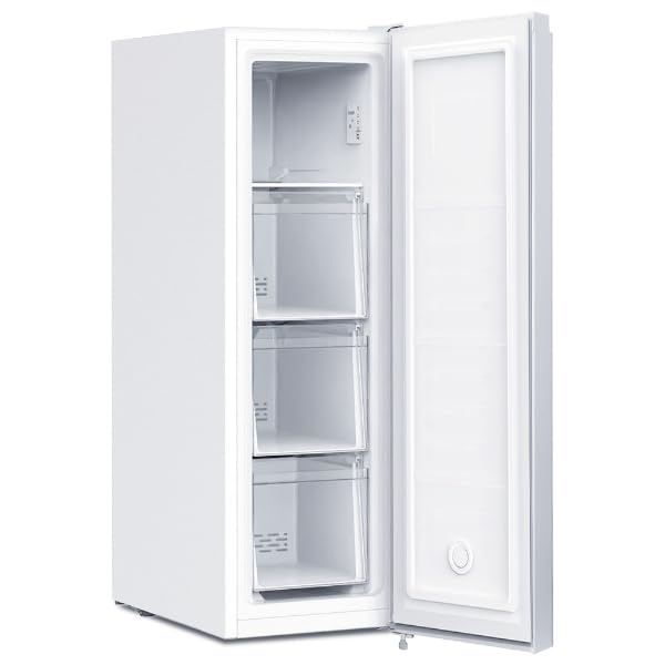 yuki出品 Amazon.co.jp: MAXZEN 冷凍庫 スリム 93L 自動霜取り 幅36cm スリム