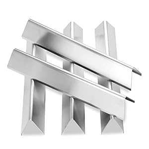 38, 9CM Flammenverteiler Flavorizer Bar für Weber Spirit e310 e320 S310 S320