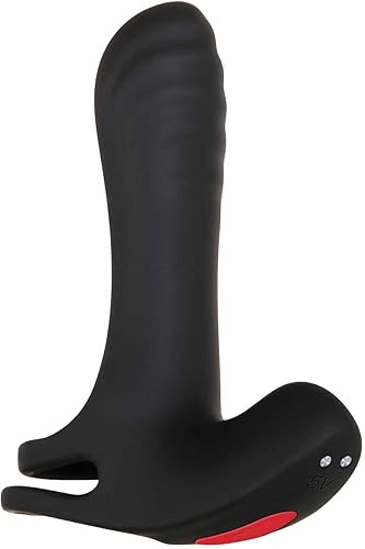 Miniatura 2 de Tolerancia Cero Potente 9 Velocidades Y Funciones Control Remoto Recargable Vibrador Girth Enhancer - Negro