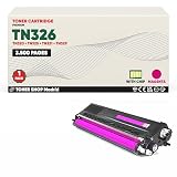 Alta capacidad con chip: Alta capacidad con chip: Cartucho magenta compatible con hasta 3.500 páginas. Reemplazo para los modelos TN320M/TN325M/TN321M/TN326M/TN329M. Incluye chip para reconocimiento automático y sin errores.