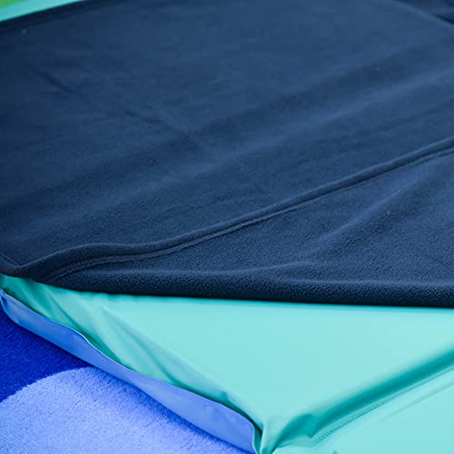Children’s Factory Microfleece Blanket, Blue, AFB7958, 100% Polyester, Toddler Nap Cot or Rest Mat Sleeping Blanket for Classroom, Preschool, Daycare or Nursery by Children's Factory - Image 8