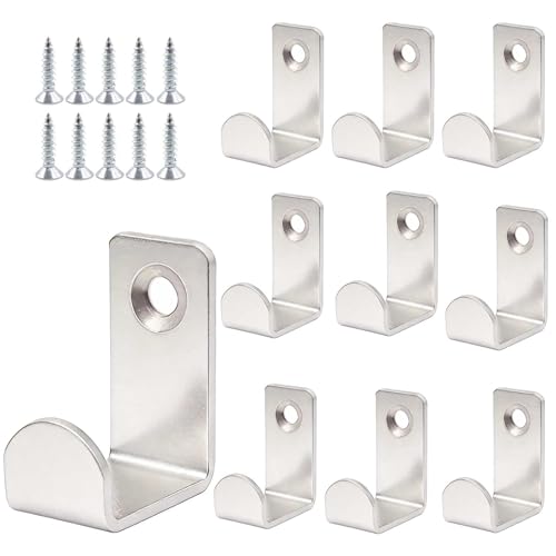 Xinxinlovee 10 Pcs Ganchos Percheros Pared