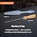 FretGuru Ultimate Fret End File 2 - Fix Sharp Fret Ends, Fret Sprout, Fret End Dressing File Pro Luthier Tool Guitar Tech [FINALLY AVAILABLE AGAIN - ADVANCED NEW DESIGN SHIPPING NOW]