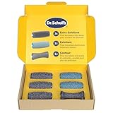Dr. Scholl's Pack de 6 Rouleaux de remplacement pour râpe électrique   Élimine les callosités, comprend 3 têtes Extra, 2 têtes exfoliantes, 1 tête Contour du Pied   Rinçables