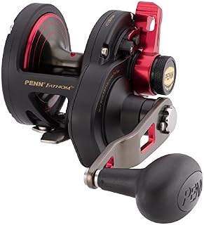 Penn Fathom 30LD Lever Drag Baitcast Left Hand Fishing Reel