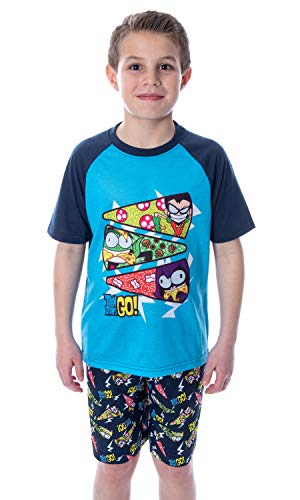 boys Pizza Toppings Pajama Short Set