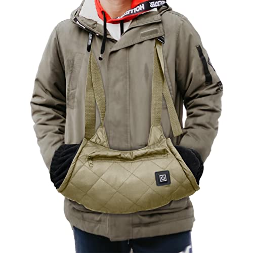 Handwaermer-46-x-18-cm-grosse-Handwaermertasche-Fleece-Camouflage-Handwaermer-Heizwaermertasche-Handwaermertasche-mit-Guertel-fuer-Winterwandern-Camping-Golfen