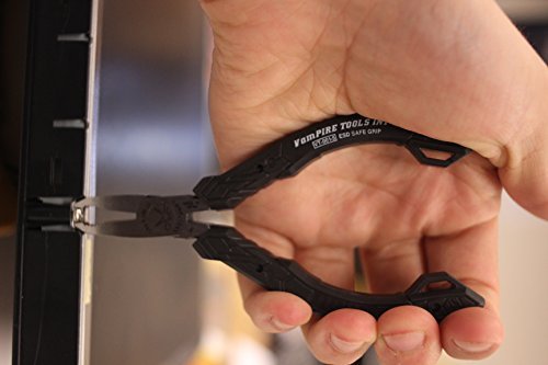 VamPLIERS World’s Best Pliers. 5” Mini ESD Safe Screw Extraction Pliers. Great for I.T., iPhone, Mac & PC, or Any Electronic Repair. Made in Japan.