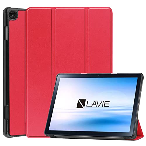 For LAVIE Tab T10 T1055/KAS/Lite TL103/KAL/TAB10/F03/Tab 10FHD4 10.1 �P�[�X �J�o�[ 10.1�C���` Pokaas �I�[�g�X���[�v�@�\�t�� �O�܂� �X�^���h�@�\ �S�ʕی� �d���n�[�h�P�[