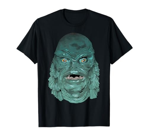 Universal Monsters Creature From The Black Lagoon Face T-Shirt