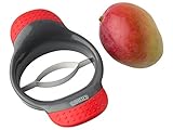 [Mother's Day Gift] Mango Slicer / Cutter / Pitter Kitchen Tool By Comfify - Burgundy Red and Grey ...
