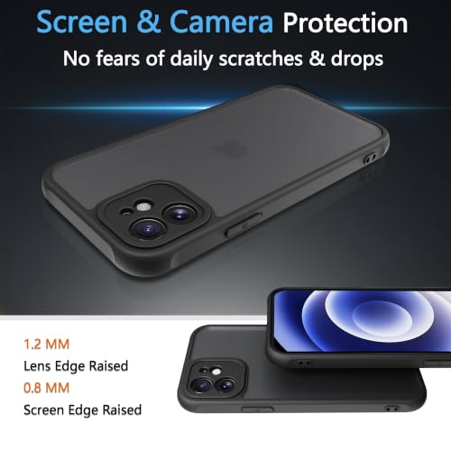 Image of iPhone 12mini Case,Translucent Matte(Black)