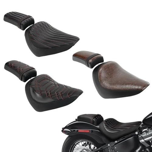 Asiento de motocicleta para Street Bob FXBB Softail FXST 2018-2021 3