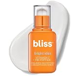 Bliss Bright Idea Vitamin C + Tri-Peptide Collagen Protecting & Brightening Serum for Dark spots, Ev