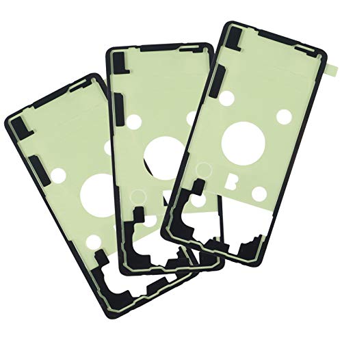 D-FLIFE 3pcs OEM Original Back Rear Cover Battery Cover Sticker Adhesive Glue Tape Replacement for Samsung Galaxy S10 Plus （for S10 Plus）