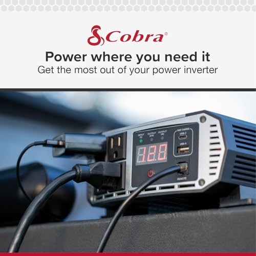 Cobra CPIALCDG1 Remote Controller – Compatible with Cobras Professional Grade Power Inverters, Remote On/Off, 4 Mounting Options, 2 USB Ports, Black by COBRA - Image 7