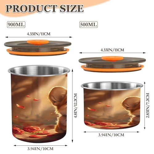 Envase para Café Hermético Acero Inoxidable 500ml miniatura 3